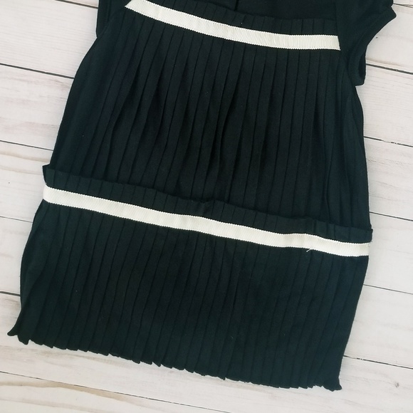 Janie and Jack Black Pleated Dress Set - Picture 5 of 8